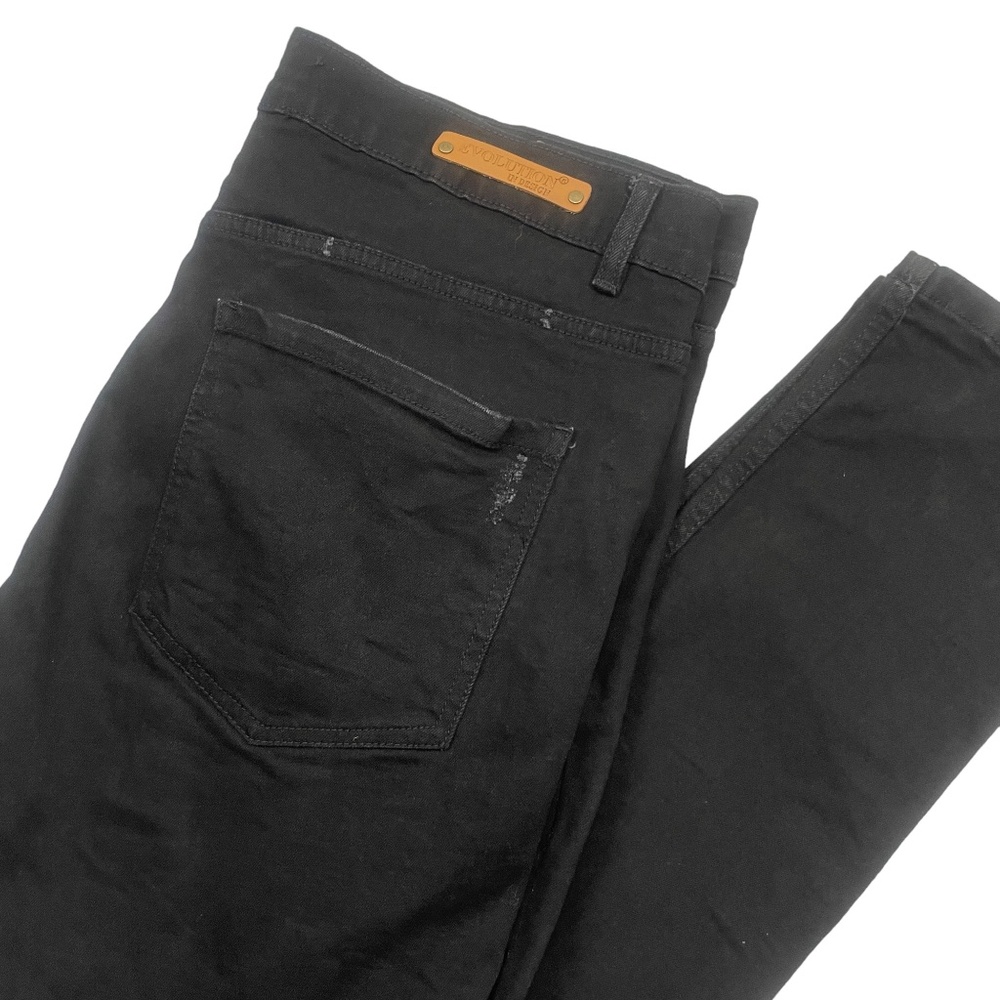 Evolution In Design 40 Jeans Hand Sanded Whisperi… - image 1